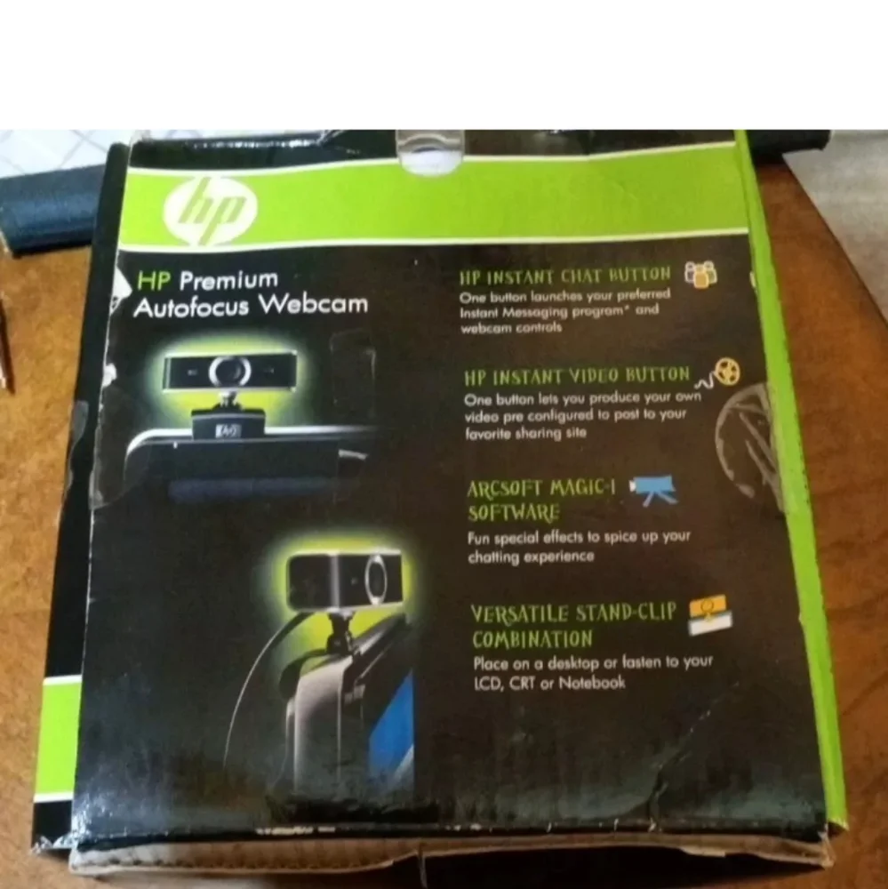 HP Premium Autofocus Webcam KQ245AA